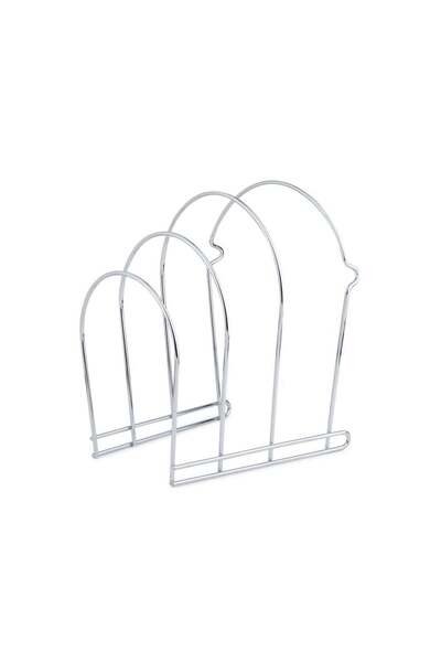 Generic Essentials Pan Organizer 33x23x24.5cm - Chrome - 203TKU9900014