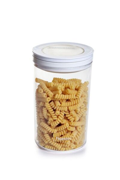Generic Round Flip Lock Food Storage Container 10x17cm/1.0 L (Plastic)