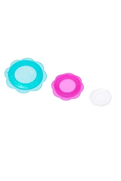 Generic Food cover, set of 3, silicone multicolour