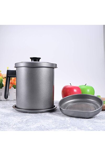 Generic Oil Keeper Storage Can with Stainless Steel Fine Strainer for Kitchen...
