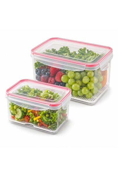 Generic BLACKSTONE Fresh Keeper Rectangular Plastic Fridge Storage Container ...