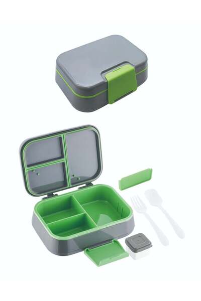 Generic Lunch Box for Kid School, Bento Box with 3 Compartments, Leak-proof F...