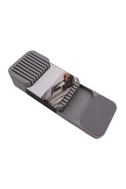 Generic Modulable Knife Organizer,Knife Drawer Organizer With In-Drawer Knife...