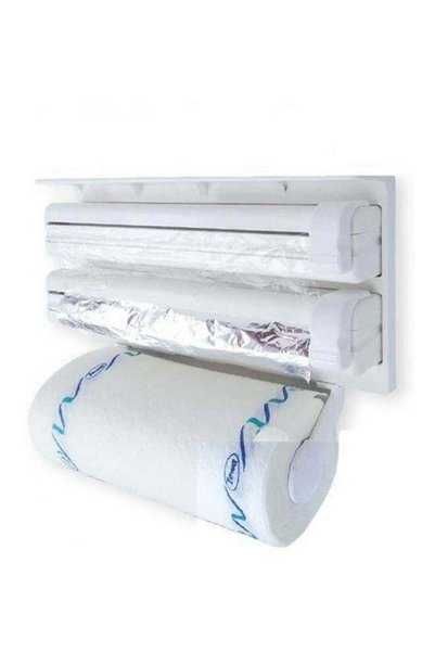 Generic Triple Paper Dispenser ,Hitchenplastic Frame Comfortable Usecompact D...
