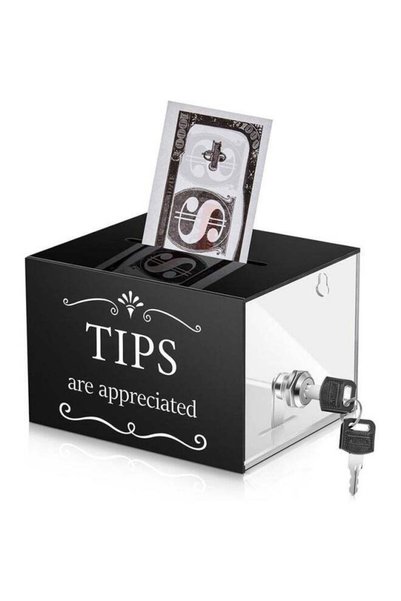 Generic Acrylic reminder bottle donation reminder box money storage container...