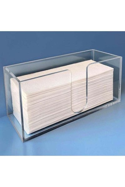 Generic Acrylic Paper Towel Holder (5mm Acrylic) Paper Towel Dispenser Counte...