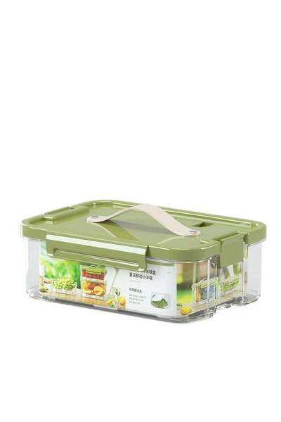 Generic Fridge Organizers Stackable Refrigerator Storage Containers Clear Cri...