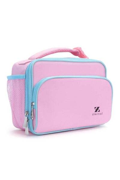 Generic Insulated Lunch Bag for Men and Women - Pink