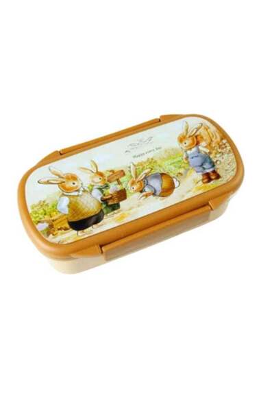 Generic Twisoo Rectangular Kids Lunch Box Rabbit Bento Lunch Box 900ml - Food...