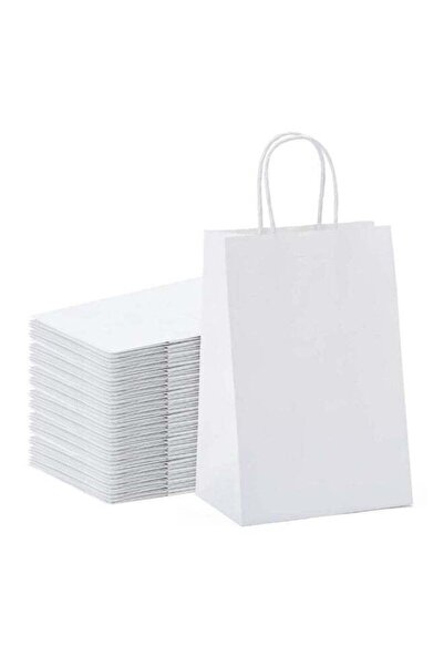 Generic ecoway Kraft Paper Bags - Pack Of 100 Craft Small Paper Grocery Bags ...