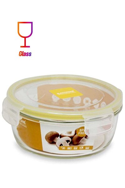Generic 920ml Premium Borosilicate Glass Food Storage Container with Airtight...
