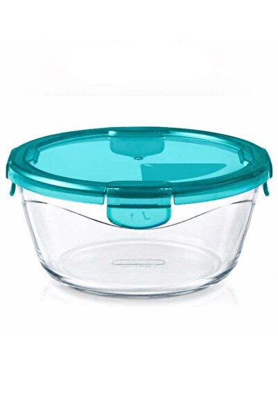 Generic Pyrex Cook&Go 0.7L Round Storage Dish with Airtight Lid - Versatile F...