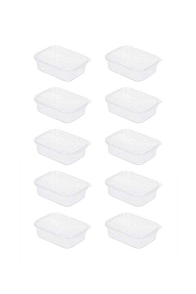 Generic Noon East 10-Piece Plastic Food Grade Storage Containers with Lids 12...