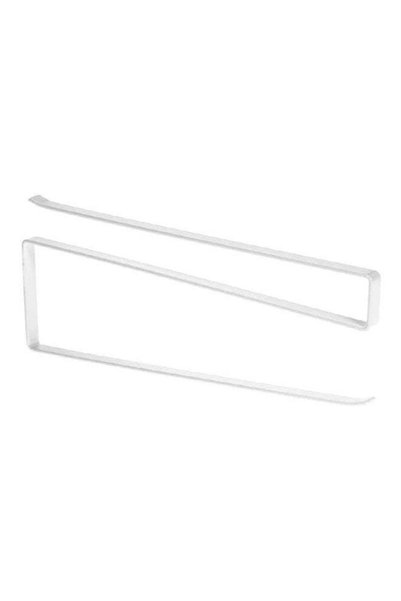 Generic Under Cabinet Roll Tissue Rack White 27x11.5centimeter