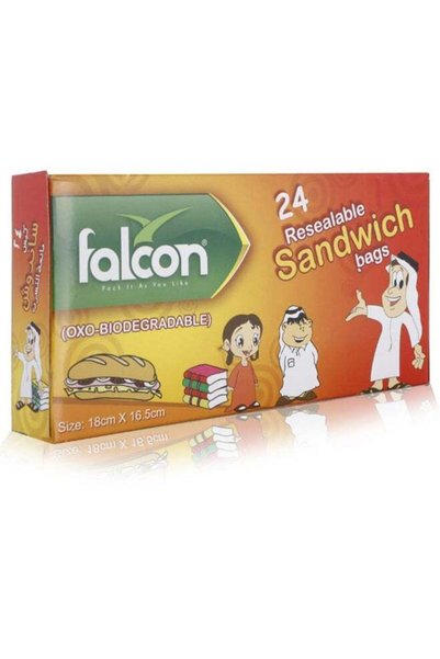 Generic 24-Piece Sandwich Zipper Bag Set Clear