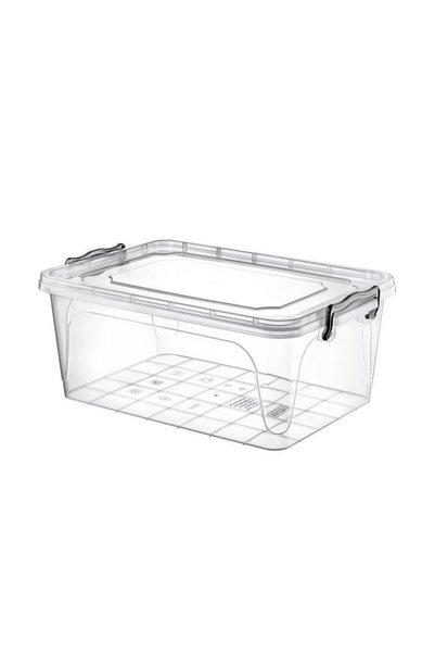 Generic Rectangle Storage Box Transparent 20 Liters