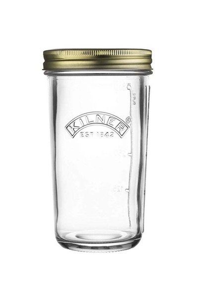 Generic Wide Mouth Preserve Jar Clear 9 x 9 x 16.5cm