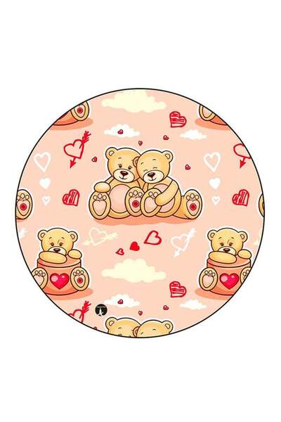 Generic Bears Printed Pin Multicolour