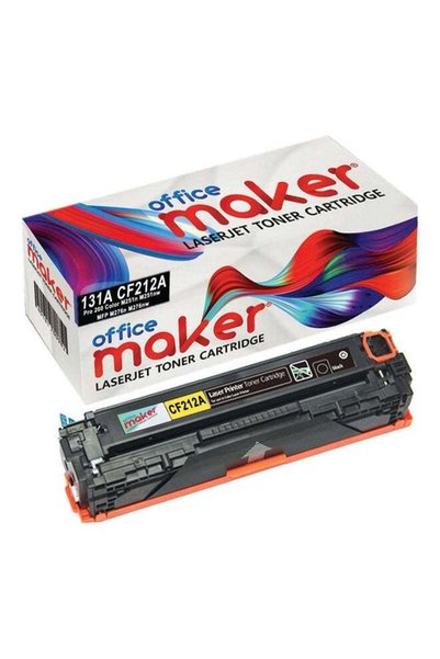 Generic 131A CF212A Laserjet Toner Cartridge for HP Printer Yellow