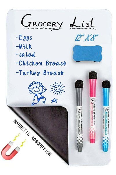 Generic A4 size 21x30cm Whiteboard Magnetic Dry Erase Board Self Adhesive for...