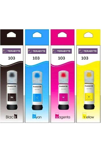 Generic 103 Ink Bottle for 103 for EcoTank L1110‎/L1210/L1250/L3100/L3101/L31...