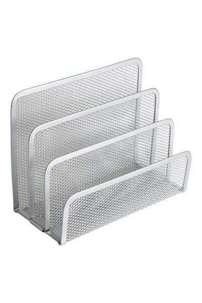 Generic 3 Compartment Mesh Envelope Holder Silver