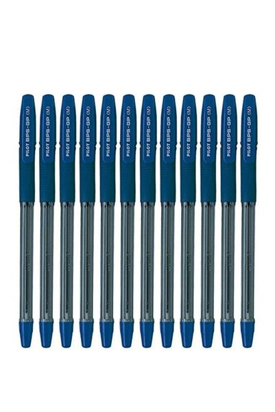 Generic 12-Piece Ballpoint Pen Medium Tip Blue Ink