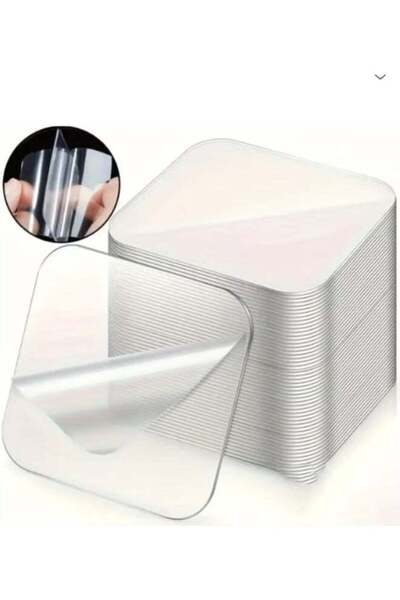 Generic 60 Sheets Strong Adhesive Double-Sided Nano Tape – Transparent, Remov...