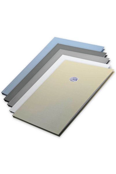Generic FIS Pack of 5 Hard Cover Notebook A4 Single Line, 100Sheets, Assorted...