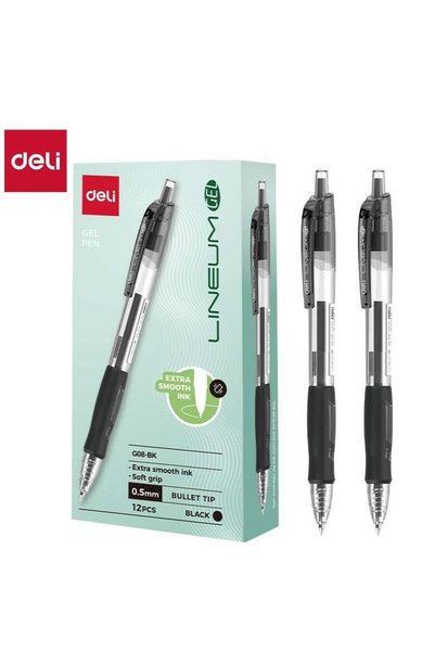 Generic EG08-BK Gel Pen 0.5mm Black 鈥?Ultra Smooth Ink Flow, Ergonomic Grip D...