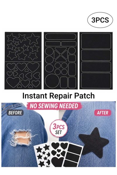 Generic Clothing Repair Patch, Self Adhesive Fabric Repair Patch, No Sew Patc...