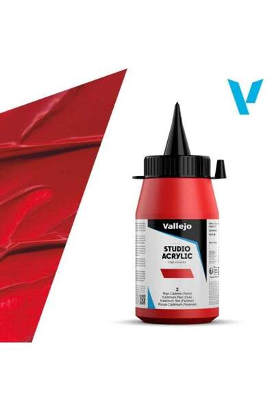 Generic Professional Acrylic Paint for Artists & Studios – Cadmium Red (Hue),...