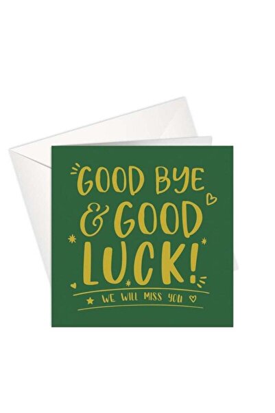 Generic Farewell Greeting Card - Goodbye - Good Luck - We'll Miss You - Retir...
