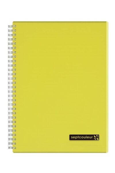 Generic 80-Sheet Septcouleur Notebook B5 Size Yellow