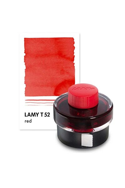 Generic T52 Fountain Ink Pen Bottle 50ml Content Red