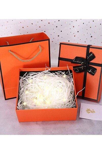 Generic Gift Box Empty 28 * 20 * 9cm with Paper Bag for New Year Wedding Eid ...