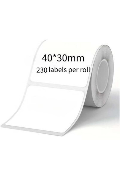 Generic Thermal label paper suitable for thermal label printers, water- and o...