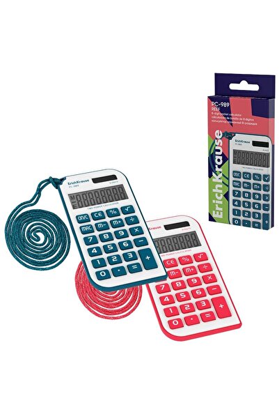Generic 1-Piece Pocket Size Calculator With 8 Digit Display Assorted Colours
