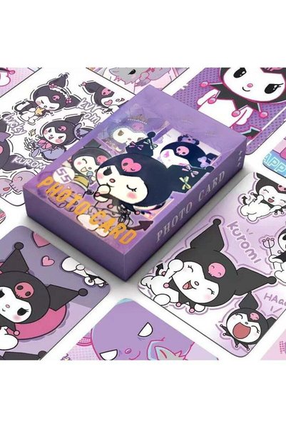 Generic 50-Piece Sanrio Kuromi Cute Anime Photo Lomo Cards