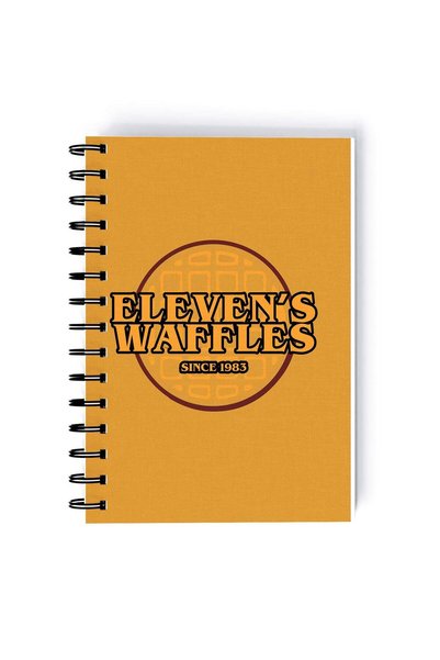 Generic Eleven's Waffle Rectangle Spiral A5 Notebook Multicolour