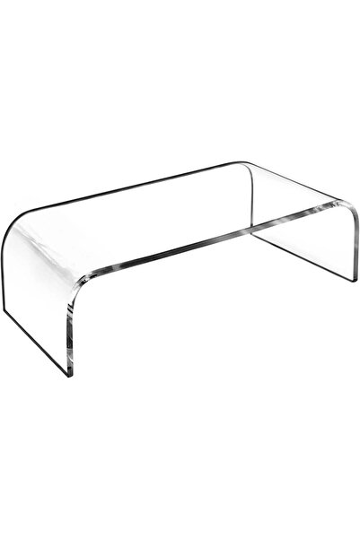 Generic ARS® Clear Acrylic Monitor Stand Riser for Laptop, PC, and Printer - ...