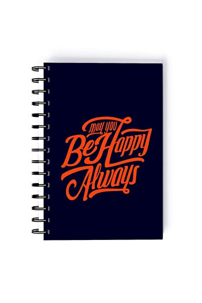 Generic Spiral A5 Notebook Typography Motivation and Inspirational Quote Alwa...