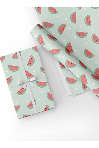 Generic Watermelon Gift Wrapping Paper Pack – Fun & Colorful Wrapping Sheets ...