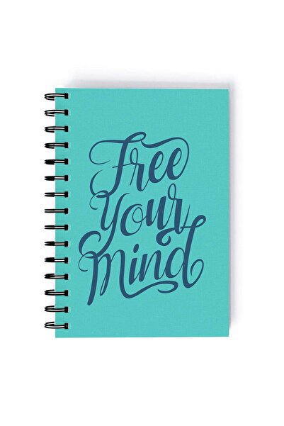 Generic Spiral A5 Notebook Typography Motivation and Inspirational Quote Free...