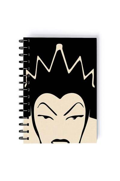 Generic Spiral A4 Notebook Maleficent Classic Disney Villain Gothic Queen Aes...
