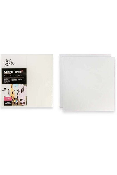 Generic 2-Piece Canvas Panels 8x8 Inch Size