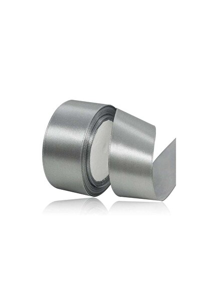 Generic Silver Satin Ribbon 38mm x 25yd Fabric Polyester Ribbon for Gift Wrap...