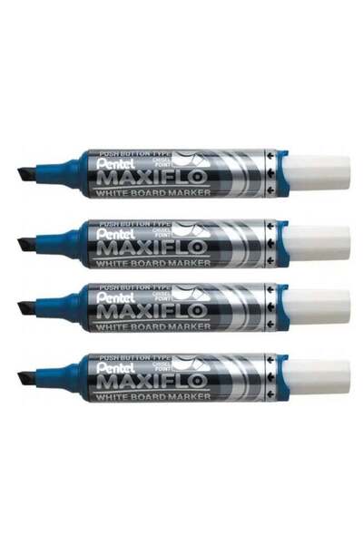 Generic 4-Piece Maxiflo White Board Marker Blue Ink