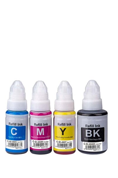 Generic GI-490 Ink Compatible with CANON Printer for PIXMA G3400, G2400, G140...