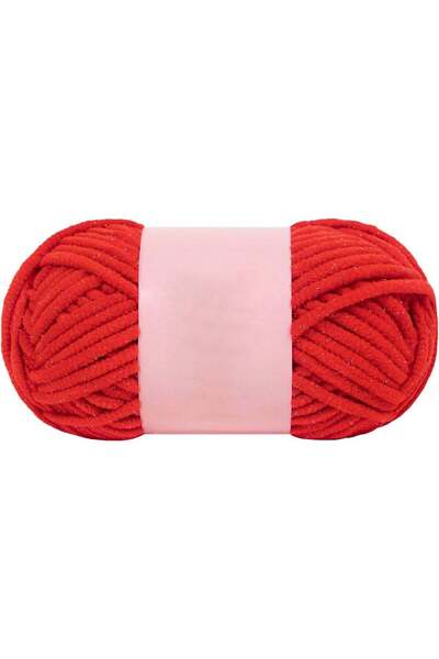 Generic Chenille Yarn, 1 Pack Sparkle Yarn 4.5mm Thickness, Polyester, Soft, ...